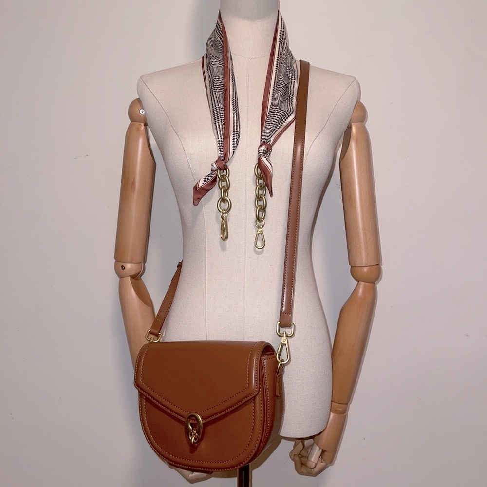 🆕 Lux Retro Saddle Bag - Picture 3 of 14